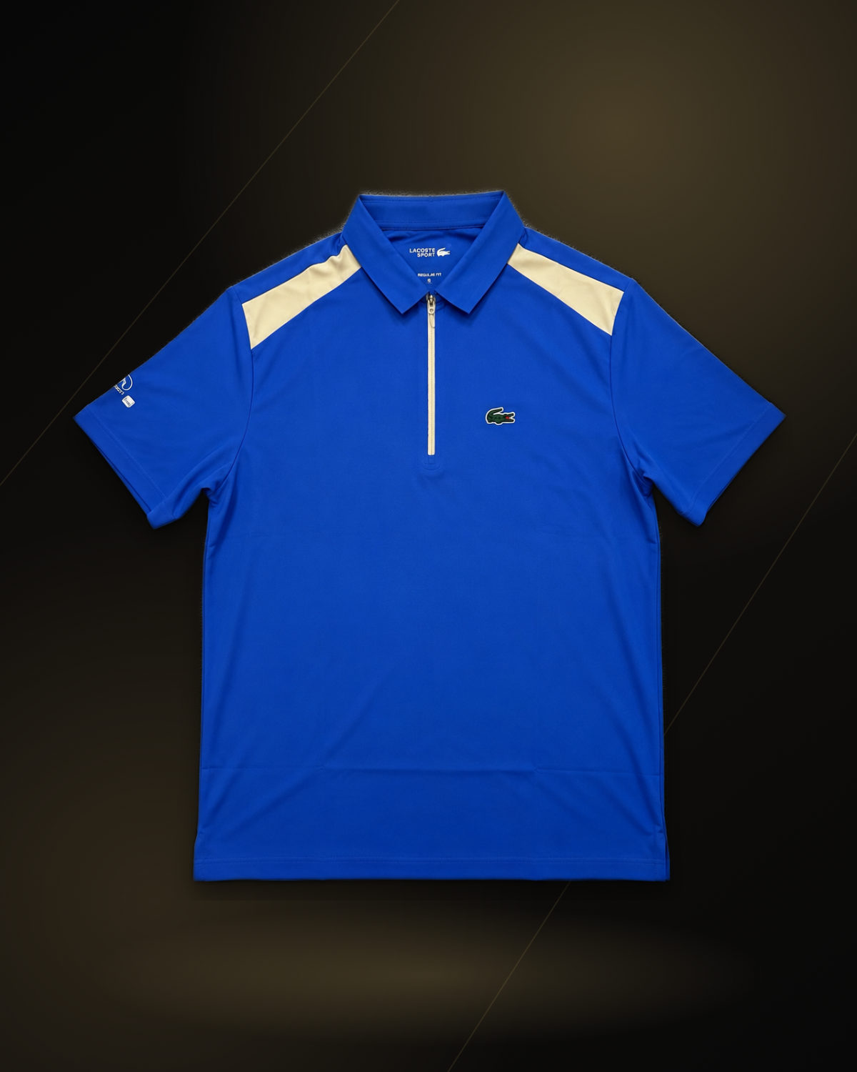 Camisa Polo Ultra-dry Lacoste Sport Miami Open 2026 - Azul